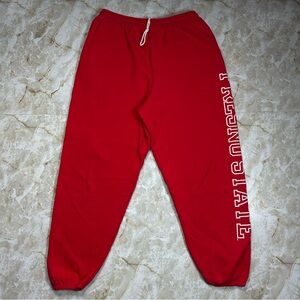 Vintage Fresno State Men’s XL Red Bulldogs 90’s Champion Sweatpants NCAA